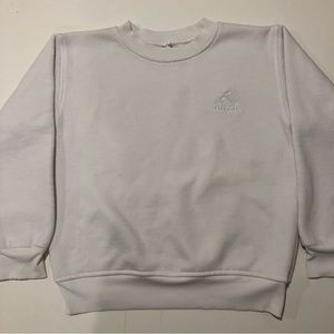 Adidas Pullover Crewneck Womens Size S-M White Color